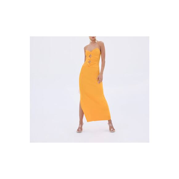 oversized knitted midi dress Gwyneth White Sweater i Dress - XS Size - Women's Dresses